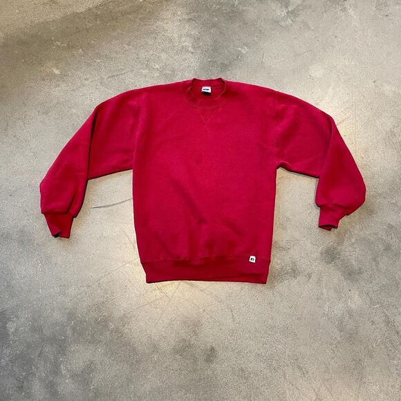 Russell Athletic Men's Red Sweatshirt Size Medium - Picture 1 of 4
